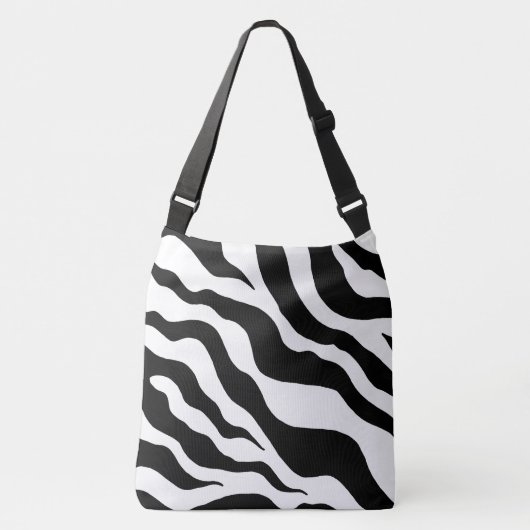 Canvas tas voor grote zebra-afdrukken (Voorkant)