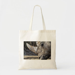 Canvas tas voor het behoud van de neushoorn