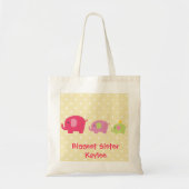 Canvas tas voor persoonlijk grootste zuster Elepha (Voorkant)