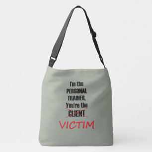 Canvas tas voor persoonlijke opleider slachtoffer