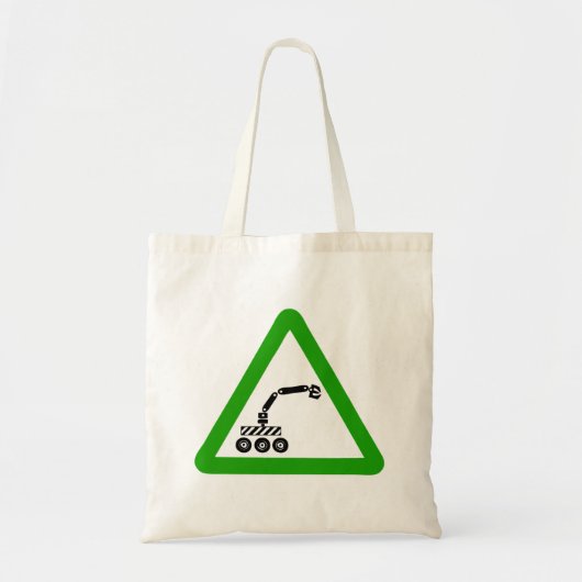 Canvas tas voor robotmachineteken (Voorkant)