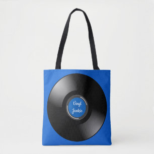 Canvas tas voor vinylrecord-album