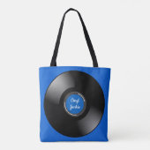 Canvas tas voor vinylrecord-album (Achterkant)