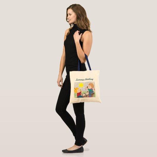 Canvas tas voor zomerlezing (Voorkant (model))