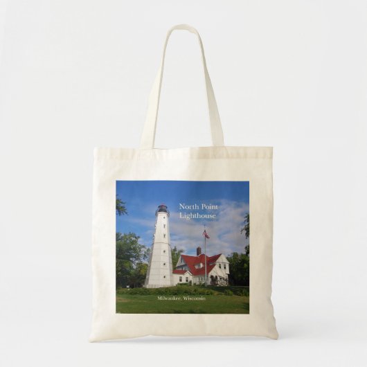 Canvas tas vuurtoren noord (Voorkant)