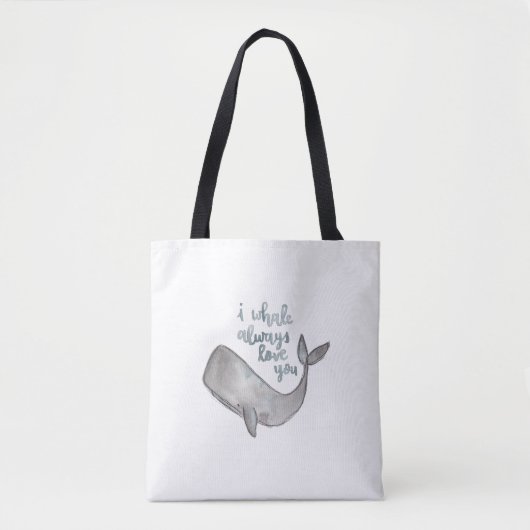 Canvas tas walvis (Voorkant)