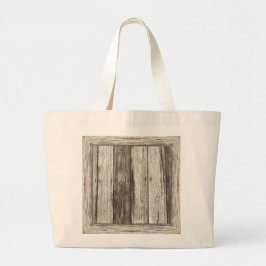 canvas tas "Weathered Wood": Grootte/stijl kiezen