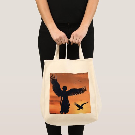Canvas tas Wings of Vision (Voorkant (product))