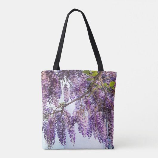 Canvas tas Wisteria Lovers (Achterkant)