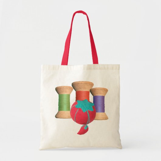 Canvas tas Wooden Spool (Voorkant)