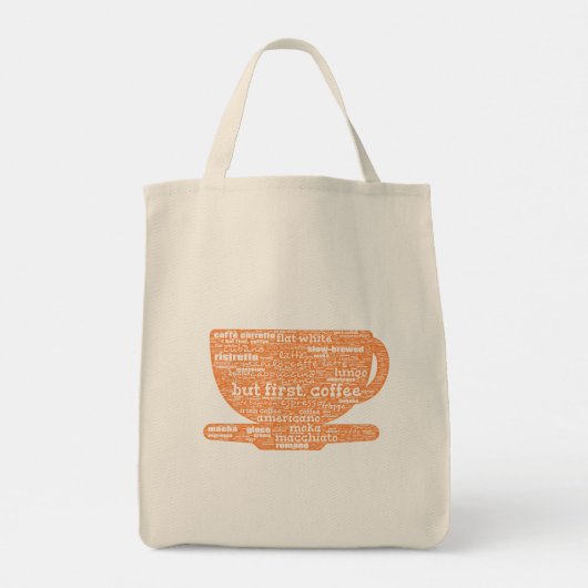 Canvas tas - Word Cloud (Achterkant)
