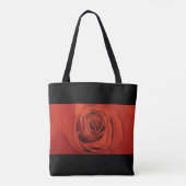 canvas tas "Zing Red" (Achterkant)