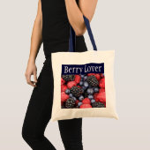 Canvas tas zomerbessen (Voorkant (product))