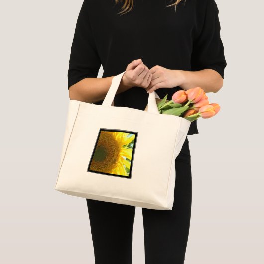 Canvas tas - Zonnebloem (Voorkant (product))