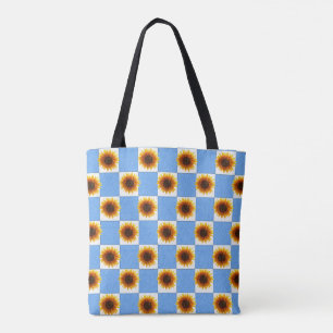 canvas tas zonnebloemen