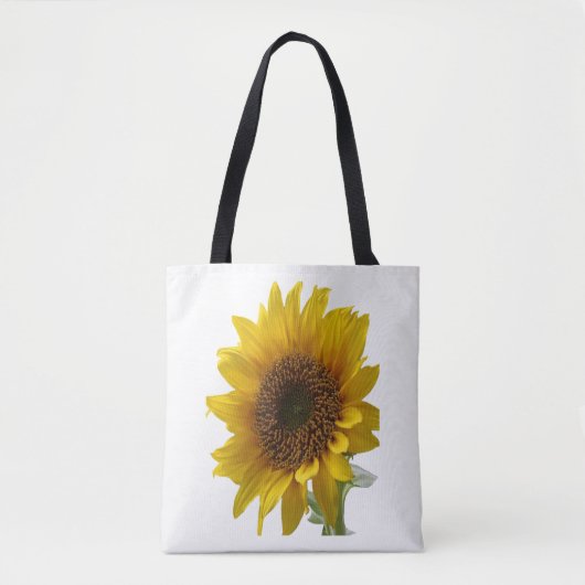 canvas tas zonnebloemen (Voorkant)