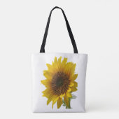 canvas tas zonnebloemen (Achterkant)