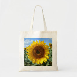 Canvas tas zonnebloempitten