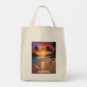 CANVAS TAS ZONSONDERGANG (Achterkant)