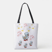 Canvas tassen eenden (Achterkant)