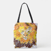 Canvas tassen/lion draagtas (Achterkant)