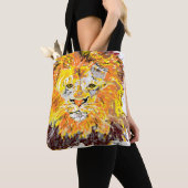 Canvas tassen/lion draagtas (Dichtbij)