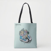 Canvas tassen met een schattig design. (Voorkant)
