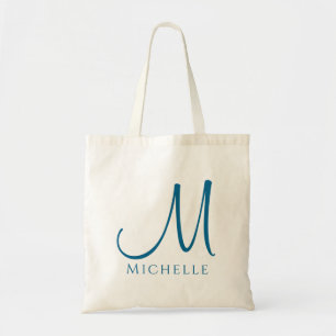 Canvas tassen Trendy Monogram Name Initiaal Letter