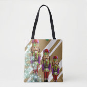 Canvas tassen voor kerstvrouwen, soldaat (Voorkant)