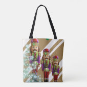 Canvas tassen voor kerstvrouwen, soldaat (Achterkant)