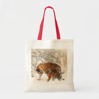Canvas tassen voor wintertigers