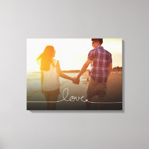 Canvas van de Foto van de geschifte van de Liefde Afdruk