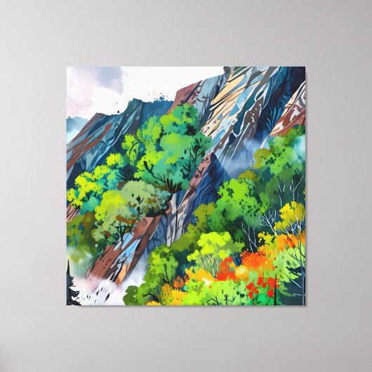 Canvas van de natuur afdruk (Voorkant)
