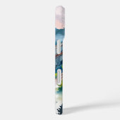 Canvas van de natuur Case-Mate iPhone case (Achterkant / Rechts)