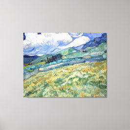 CANVAS | Van Gogh Landschap vanuit Saint-émy Afdruk