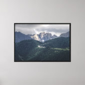 canvas van het Uitzicht Afdruk (Voorkant)