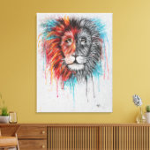Canvas volledig leve lak (Insitu (Woonkamer))