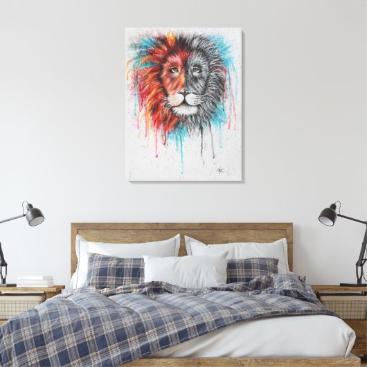 Canvas volledig leve lak (Insitu (Slaapkamer))