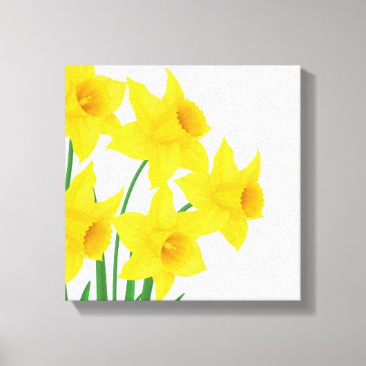 Canvas Wall Art-Daffodils Afdruk (Voorkant)