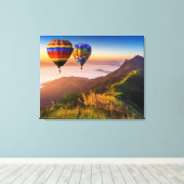 Canvas Wall Art-Hot Air-ballonnen (Insitu (Houten vloer))