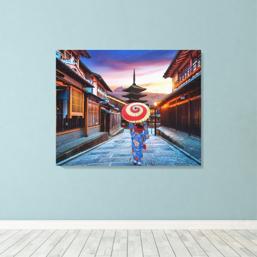 Canvas Wall Art-Japan (Insitu (Houten vloer))