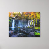 Canvas Wall Art-Waterfall Japan Afdruk (Voorkant)