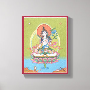 CANVAS - White Tara Afdruk