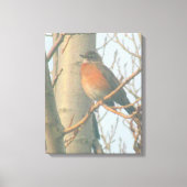 Canvas - Winter Robin (Voorkant)