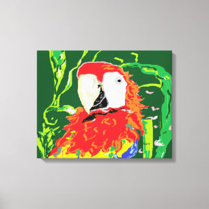 Canvas Wrap/A Parrot Afdruk