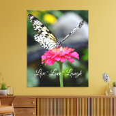 Canvas Wrap/Live Love (Insitu (Woonkamer))