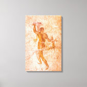 Canvas Wrap - Roman Fresco, Ancient Pompeii, Itali (Voorkant)