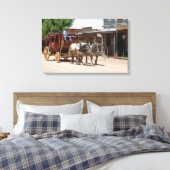 Canvas Wrap: Stagecoach Ride #2 (Insitu (Slaapkamer))