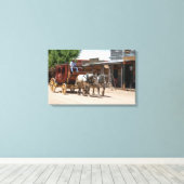 Canvas Wrap: Stagecoach Ride #2 (Insitu (Houten vloer))
