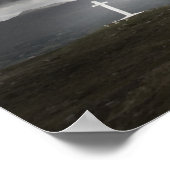 canvasafdruk eiland poster (Hoek)